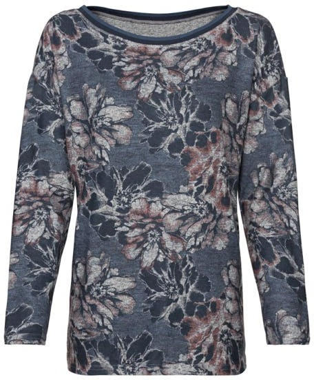 Damen-Sweatshirt mit Kontrast-Band