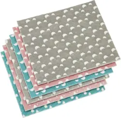 Schwammtuch Paula Grau/Rosa/Opla