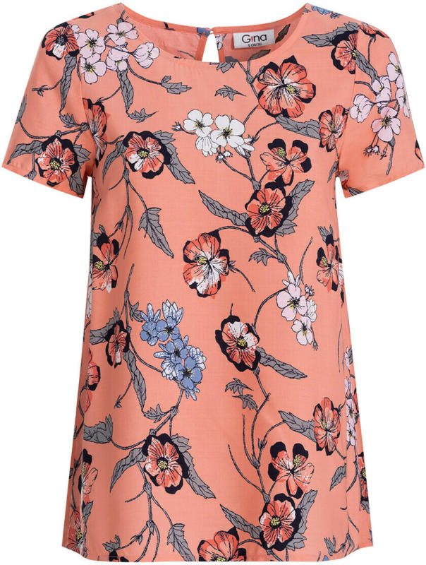 Damen Blusenshirt mit Blumen-Print (Nur online)