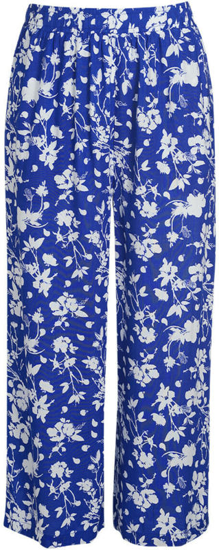 Damen Culotte mit Blumen-Print
