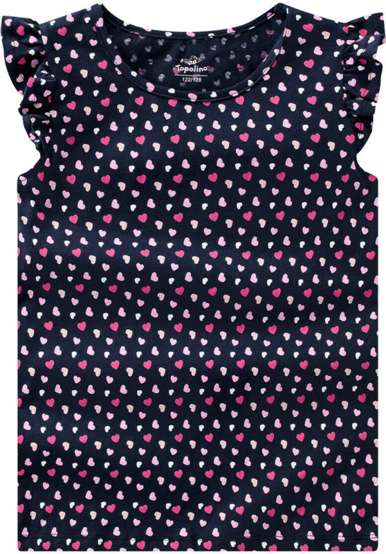 Mädchen T-Shirt mit Flügelärmelchen (Nur online)