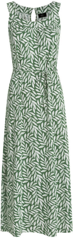 Damen Maxikleid mit Blätter-Motiv (Nur online)
