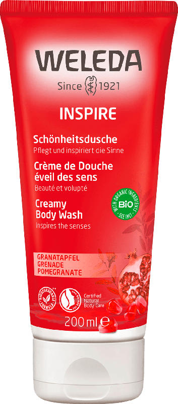 Weleda Cremedusche Inspire Granatapfel