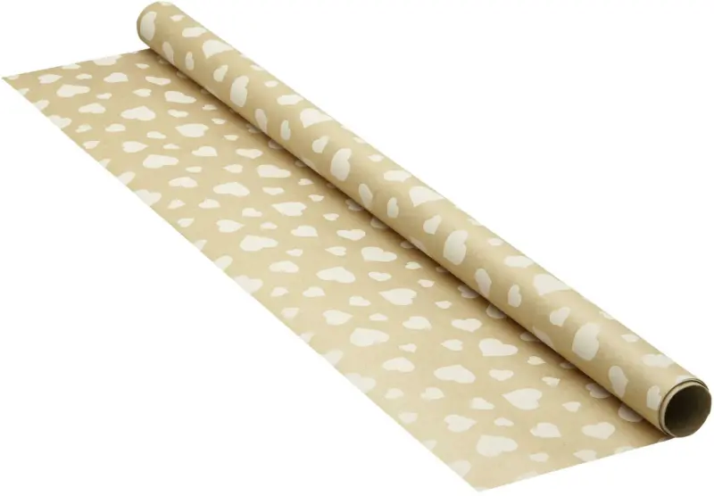 Geschenkpapier Jan in Braun