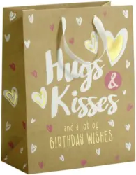 Geschenktasche Jana 'Hugs&Kisses'