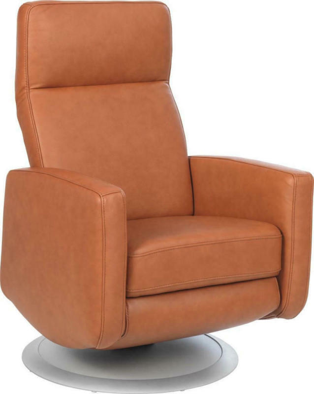 Relaxsessel in Leder Braun