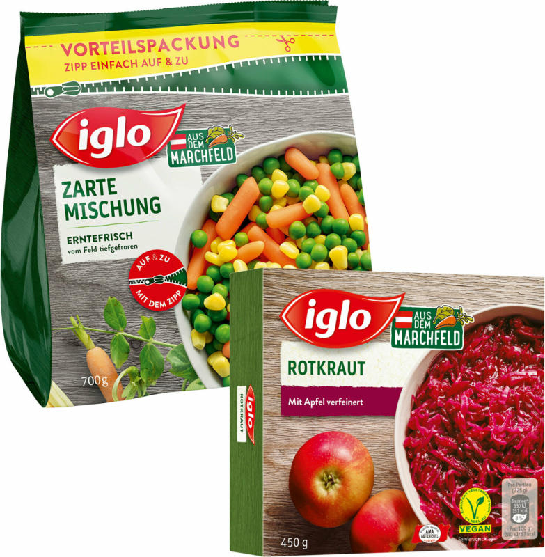 Iglo Kräuter oder Gemüse