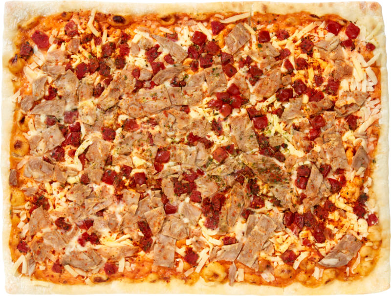 Pizza familiale kebab, 1000 g