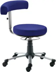 Drehstuhl 'My Opti', blau