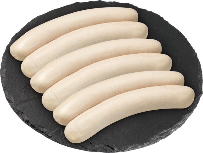 Bratwurst di vitello e pollo Denner, 3 x 2 x 160 g