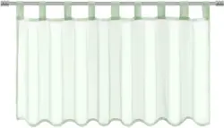 Kurzgardine Hanna in Grün ca. 145x50cm
