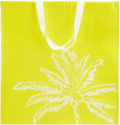 Einkaufstasche aus Kunststoff in Gelb