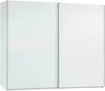 mömax Dornbirn - Ihr Trendmöbelhaus in Dornbirn Schwebetürenschrank in Weiß ca. 270x210x60,5cm