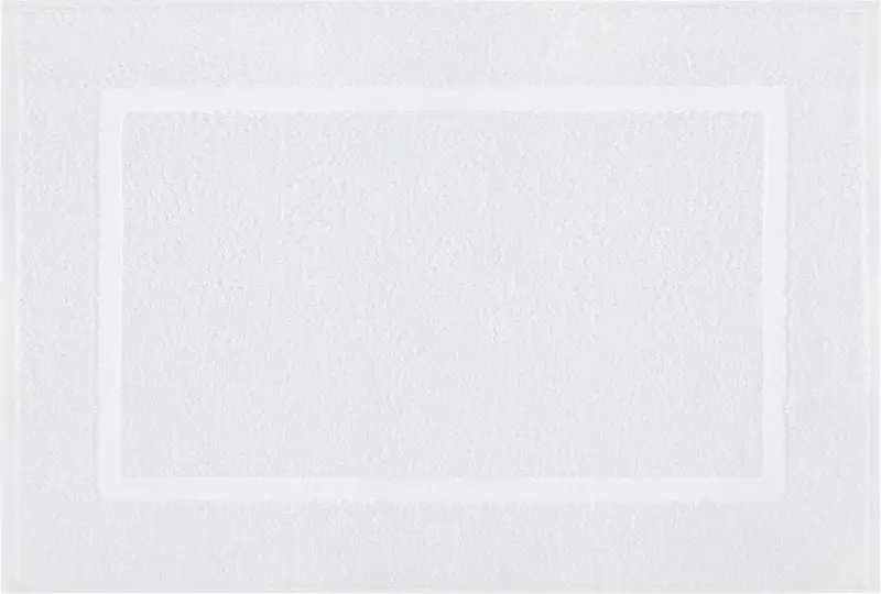 Badematte Kristall in Weiß ca.50x75cm