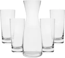 Gläserset mit Karaffe, 5-teilig