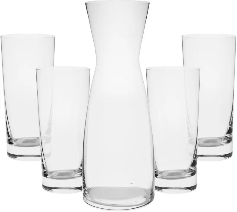 Gläserset mit Karaffe, 5-teilig