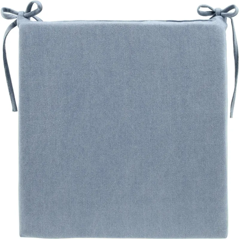 Sitzkissen Tesssa in Hellblau ca. 42x40cm