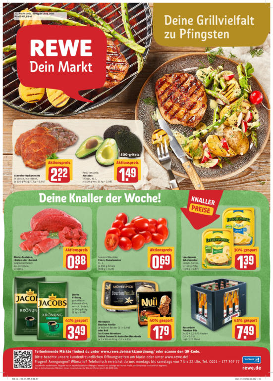 Marktjagd - ⏲ Öffnungszeiten für REWE Markt Salvador ...