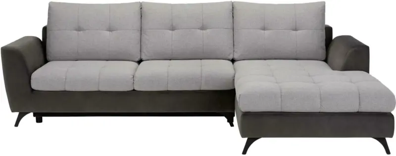 Wohnlandschaft in Grau