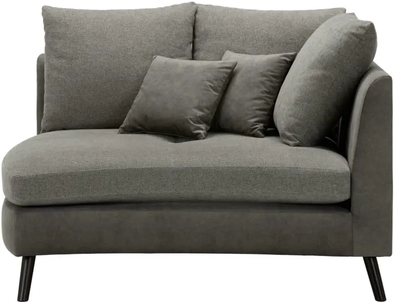 Sofaelement in Dunkelgrau