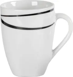 Kaffeebecherset Oslo aus Porzellan, 6-teilig