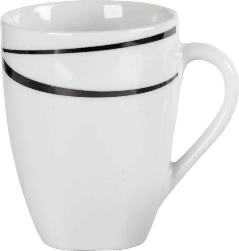 Kaffeebecherset Oslo aus Porzellan, 6-teilig