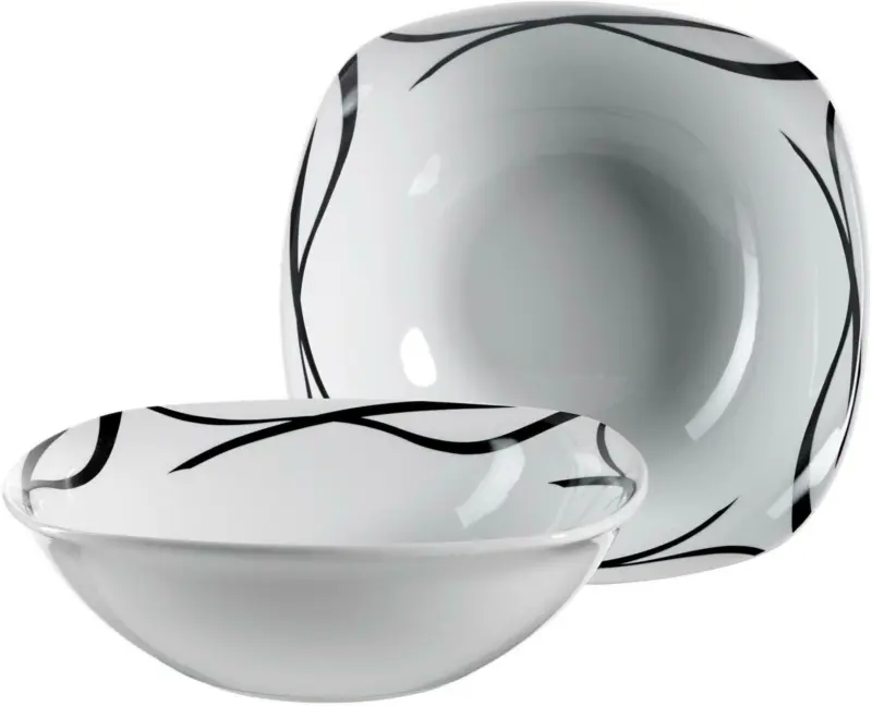 Sch&uuml;sselset Oslo aus Porzellan, 2-teilig