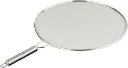 Spritzschutz Mika Edelstahlfarben