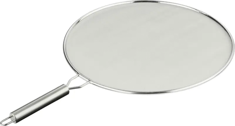 Spritzschutz Mika Edelstahlfarben