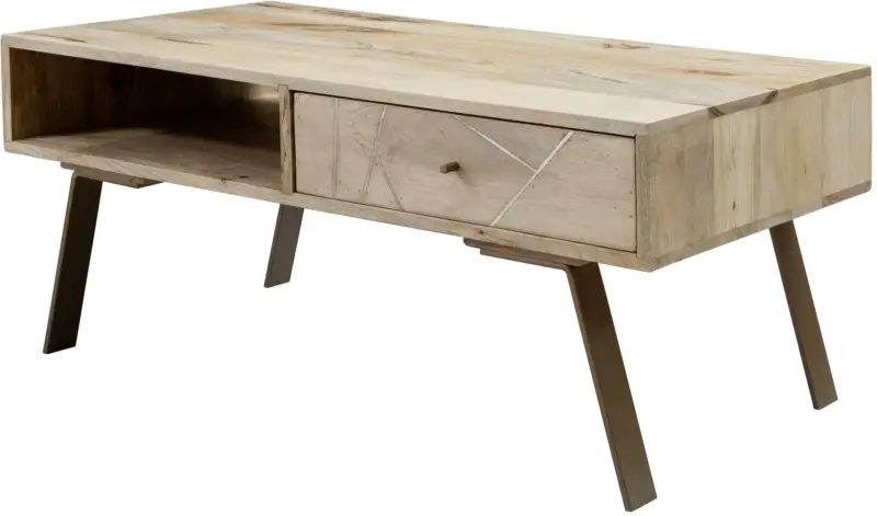 Couchtisch 'Sikar' ca. 95x50 cm, aus Mango