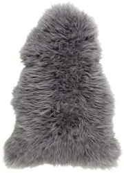 Schaffell Jenny in Grau ca. 90x60cm