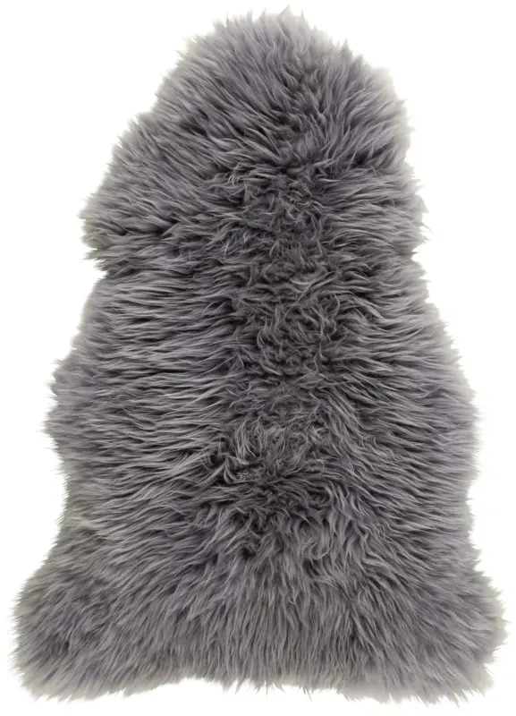 Schaffell Jenny in Grau ca. 90x60cm