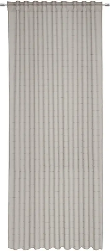 Fertigvorhang Streif in Beige ca. 140x245cm