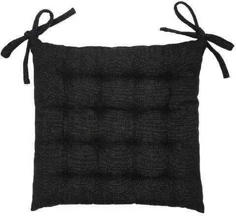 Sitzkissen Chris in Schwarz