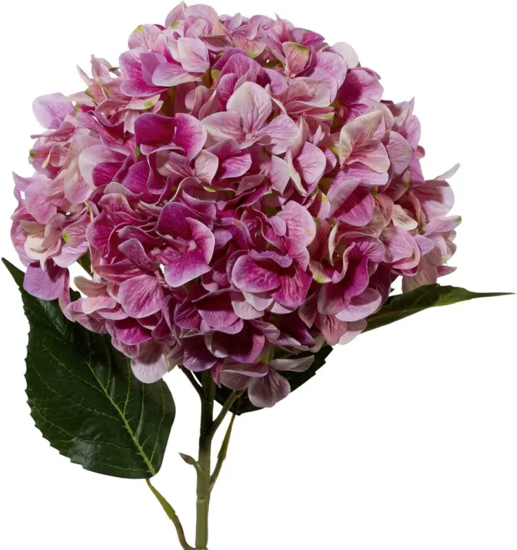 Kunstpflanze Hortensie in Pink