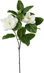 Kunstpflanze Magnolie in Weiß