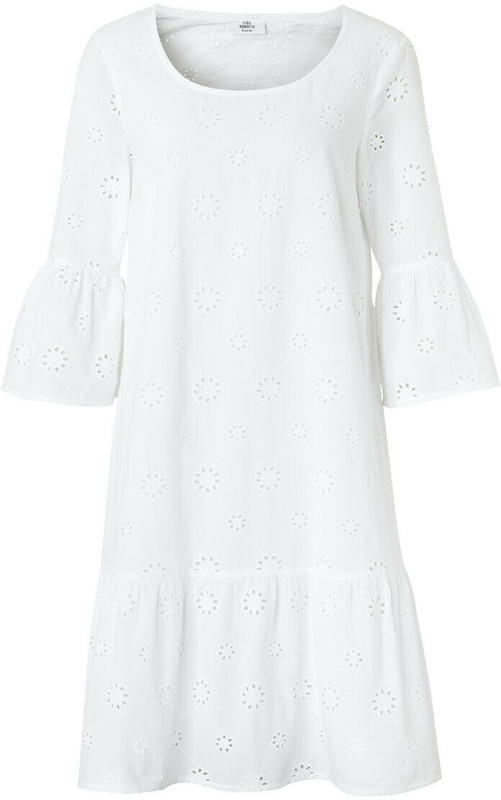 Damen Kleid mit Lochstickerei (Nur online)