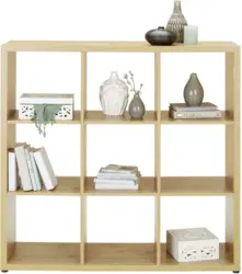 Raumteiler in Eichefarben