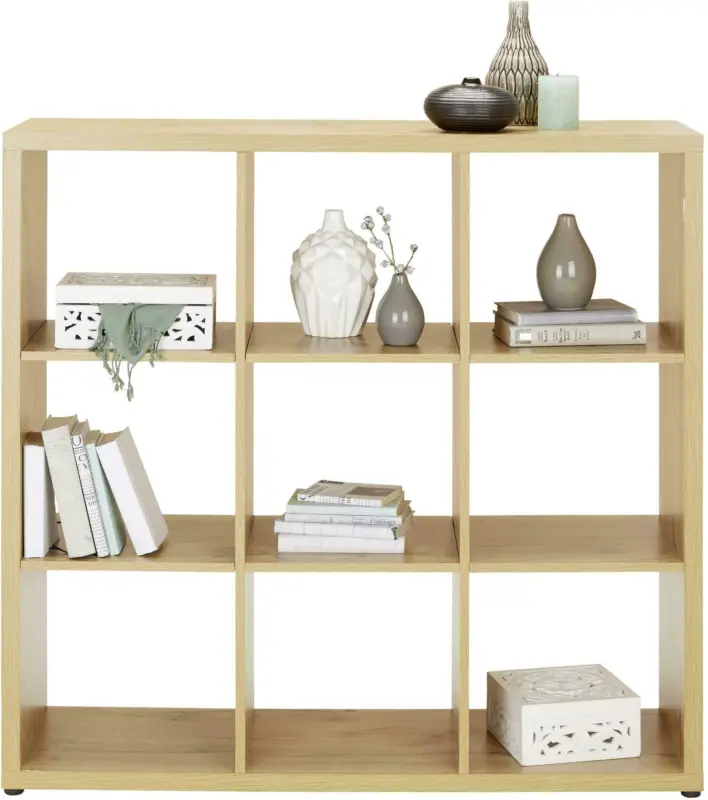 Raumteiler in Eichefarben