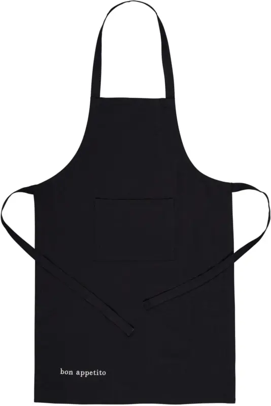 Schürze Blacky in Schwarz