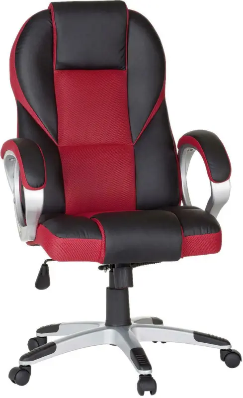 Chefsessel 'Race', schwarz/rot