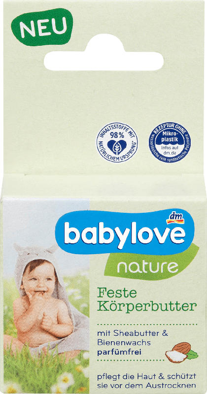 babylove nature Feste Körperbutter