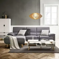 Wohnlandschaft in Grau 'Sandra'