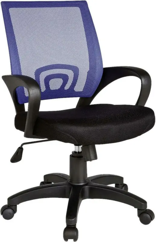 Jugenddrehstuhl 'Rivoli', blau/schwarz