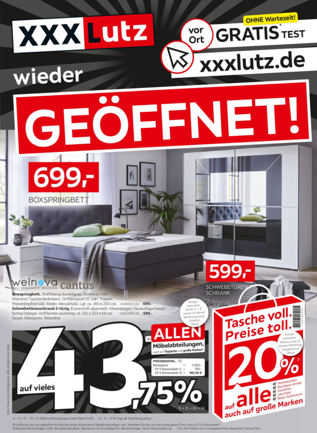 Marktjagd XXXLutz Hennef (Sieg) Öffnungszeiten & Filialen ⏲