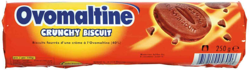 Ovomaltine Crunchy Biscuit, 250 g -