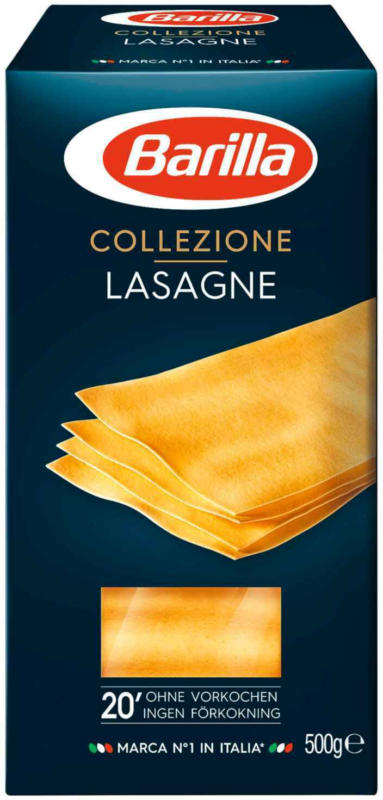 Barilla la collezione lasagne jaune 500g -