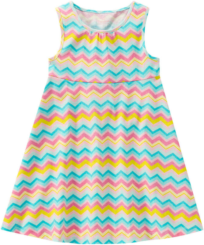 Mädchen Kleid mit Zickzack-Muster (Nur online)