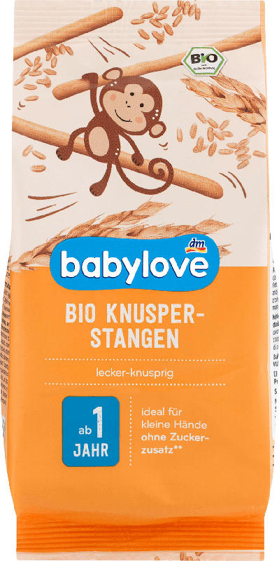 babylove Kindersnack Knusperstangen, ab 1 Jahr
