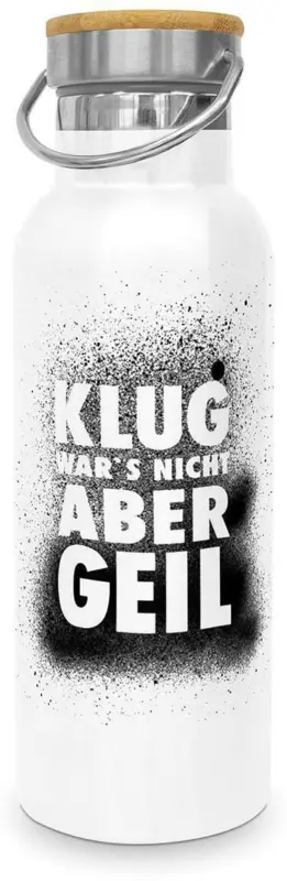 Thermosflasche Klug wars nicht ca. 500ml
